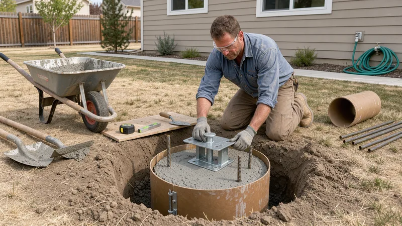 Pergola Footings & Foundations service in Boise, ID